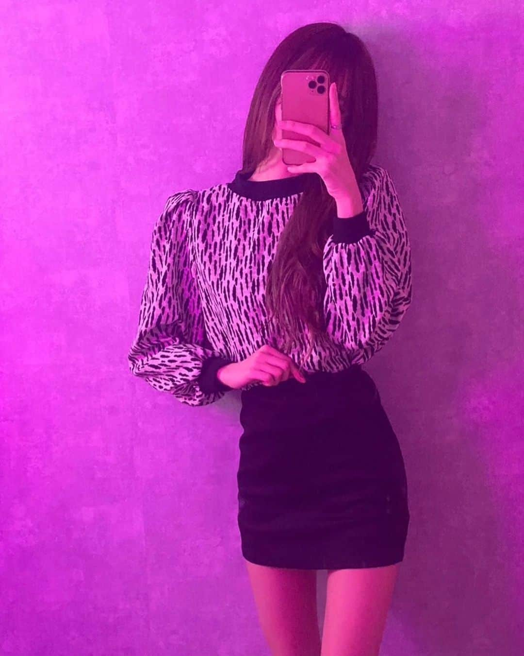 miuのインスタグラム：「pink💘」