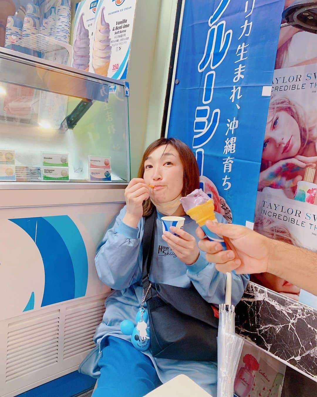 あいすけのインスタグラム：「🍨🍨🍨」