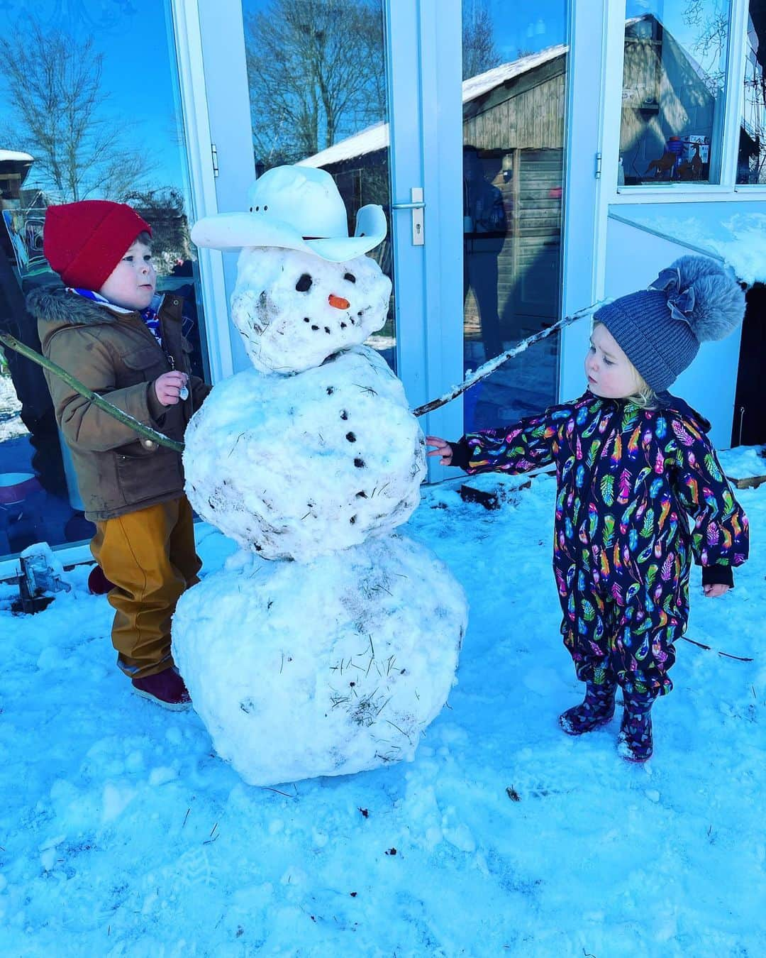 ヘザー・リチャードソンのインスタグラム：「⛄️」