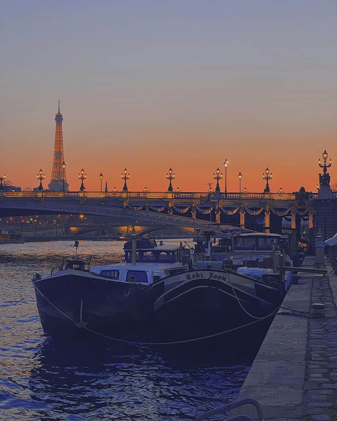 フランスアンティーク ランスタンさんのインスタグラム写真 - (フランスアンティーク ランスタンInstagram)「1週間早い早い。 皆さまよい週末を！  #latoureiffel  #parismonamour  #laseineparis  #エッフェル塔  #パリ」3月11日 20時04分 - antique_france