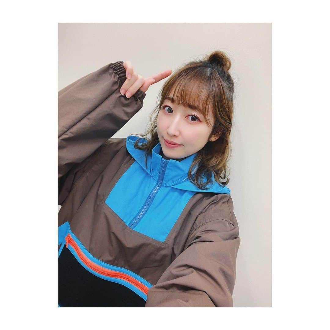 五十嵐裕美のインスタグラム：「今日はおだんごしてもろた。」