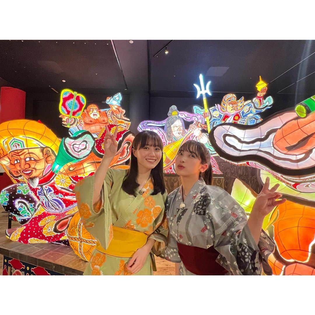 速瀬愛さんのインスタグラム写真 - (速瀬愛Instagram)「･ ･ ･ 王様のブランチ ･ 週末トラベルで人生初青森🍎 ･ 蕪島、八食センター、アイスウォーク 星野リゾート青森屋 青森のいいとこ尽くしな旅〜 食べ物は美味しいし、自然が豊か ねぶたの迫力に圧倒されて、 ショー見ながら涙ちょちょぎれた、、、 伝統や文化を大切にしているのが素敵ですね。 ･ 青森大好きになった〜！！！ また行きたい。絶対行く。」3月11日 20時59分 - ai_hayase_official