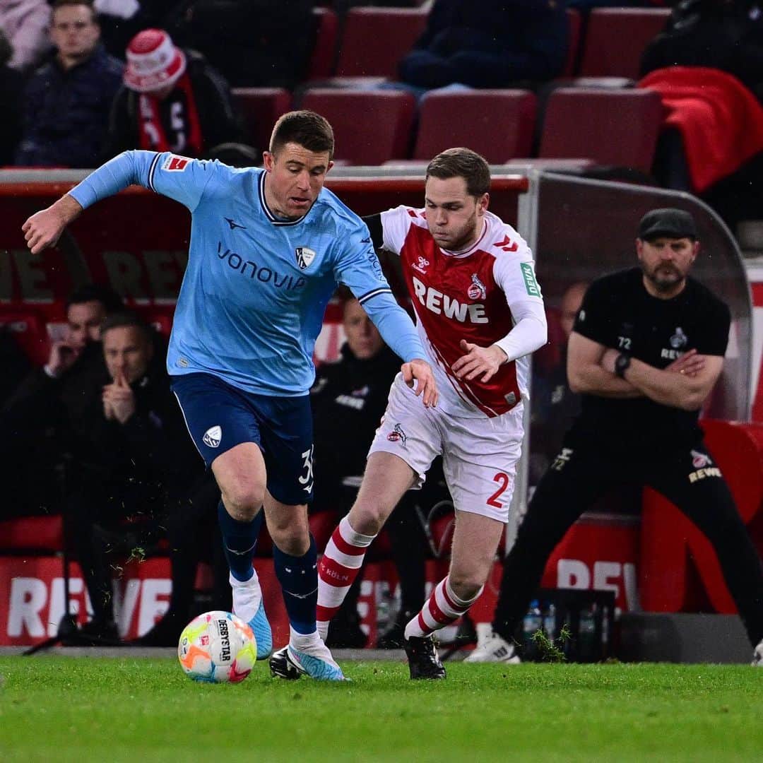 ドミニク・ハインツのインスタグラム：「Starke Mannschaftsleistung, wichtiger Sieg 💪⚽️ Ein sehr gutes Gefühl, nach der langen Verletzungspause wieder dabei sein zu können.Es hat sehr viel Spaß gemacht🙏 @vflbochum1848.official 🔵⚪️」