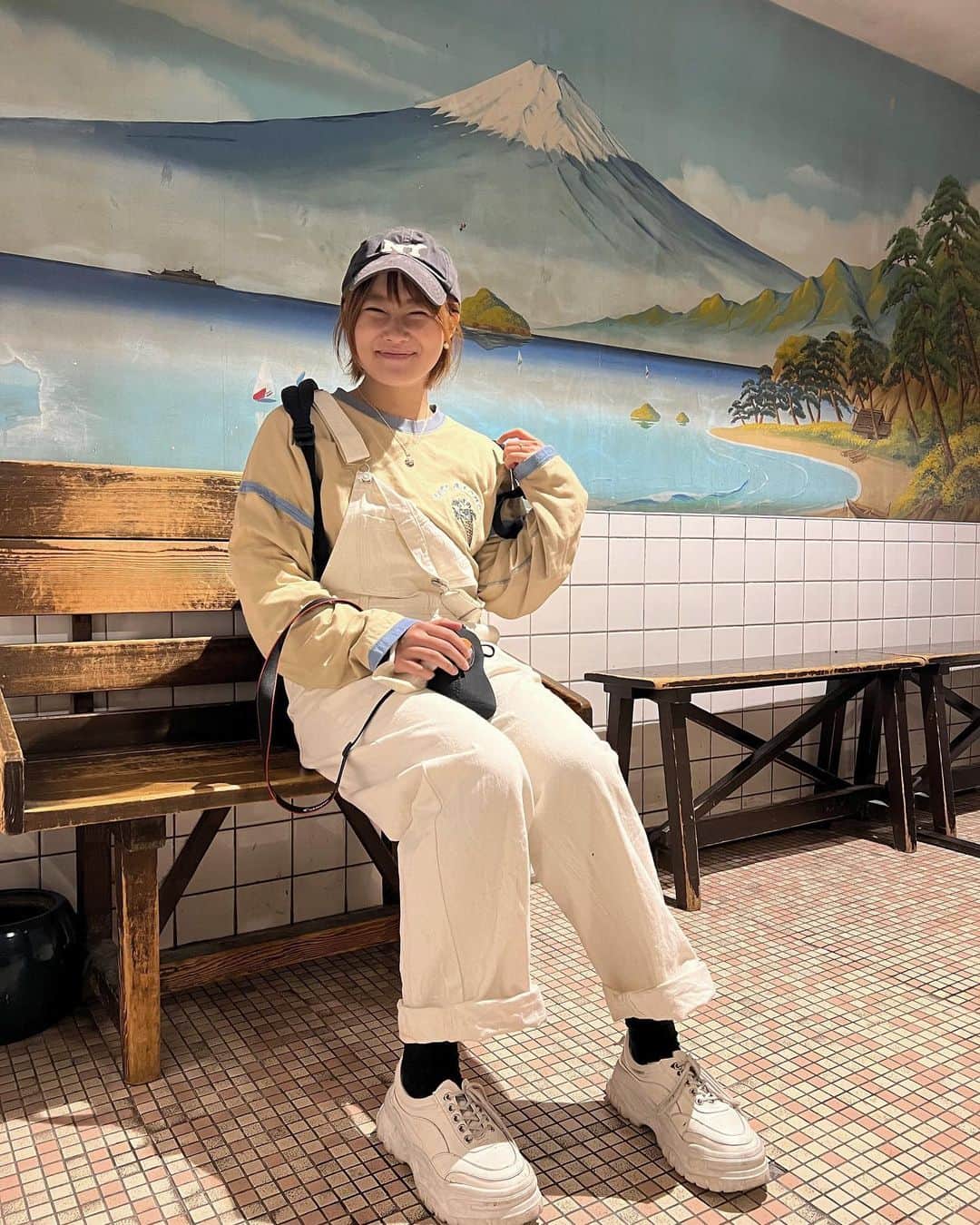 城恵理子さんのインスタグラム写真 - (城恵理子Instagram)「. 温泉♨️⁇」3月11日 23時51分 - eriko_jo1127