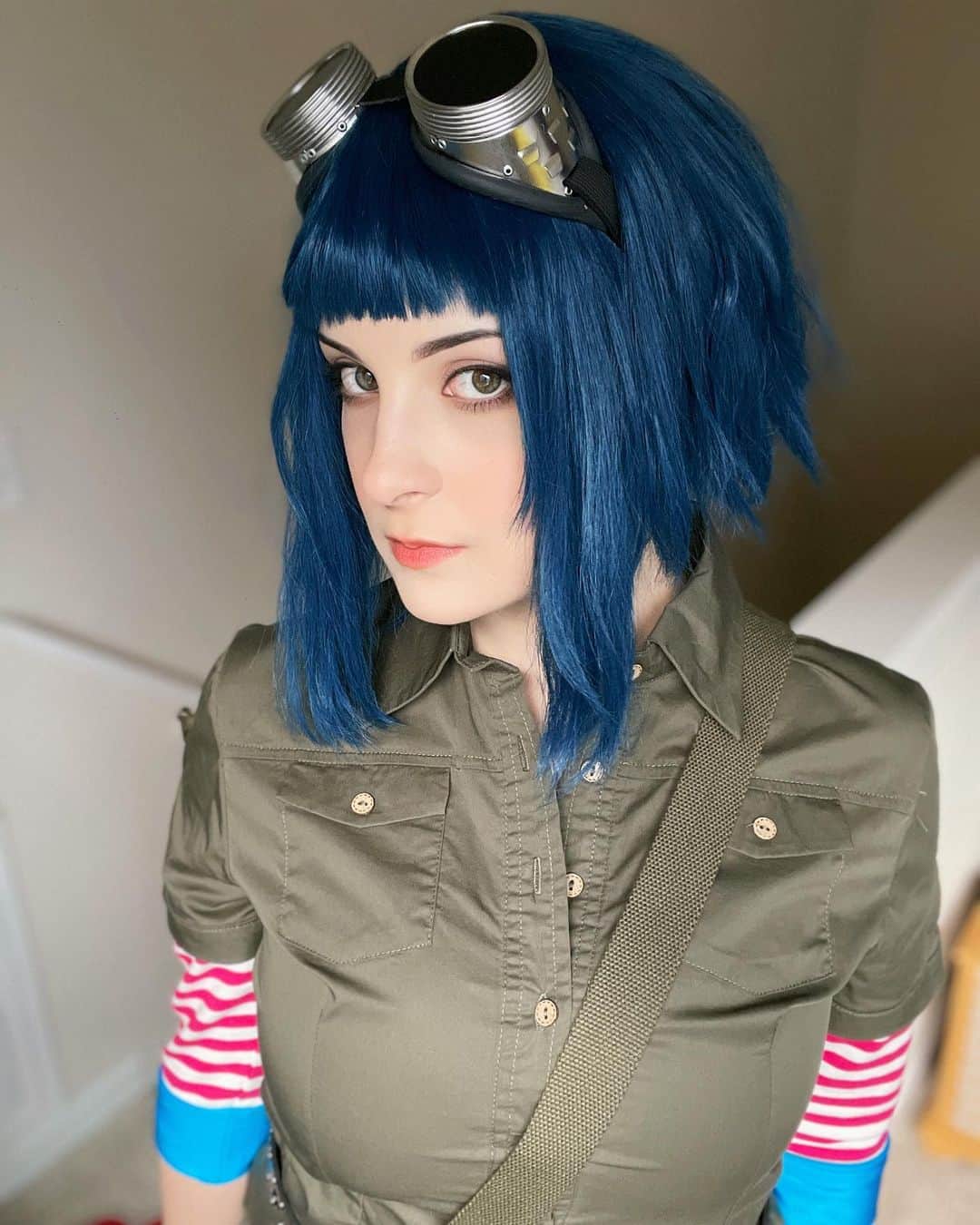 Tessaさんのインスタグラム写真 - (TessaInstagram)「“See you at the show, Scott Pilgrim.”💥  I can’t get over how natural I felt as Ramona Flowers!! I may have to do more of her looks.🙈 Huge shoutout Nyumei who got this off my wishlist a while back!💙  🏷️: #ramonaflowers #ramonaflowerscosplay #scottpilgrim #scottpilgrimvstheworld #cosplay #cosplayersofinstagram」3月12日 9時01分 - hiso.neko
