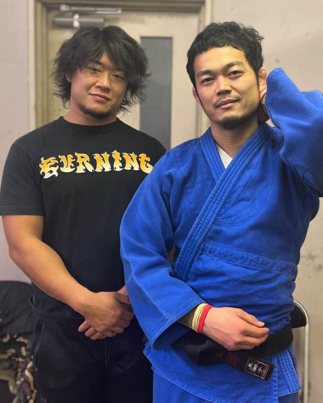 のインスタグラム：「テツヤにだけは負けない。  #プロレス #プロレスラー #prowrestling #prowrestler  #basara_pw」