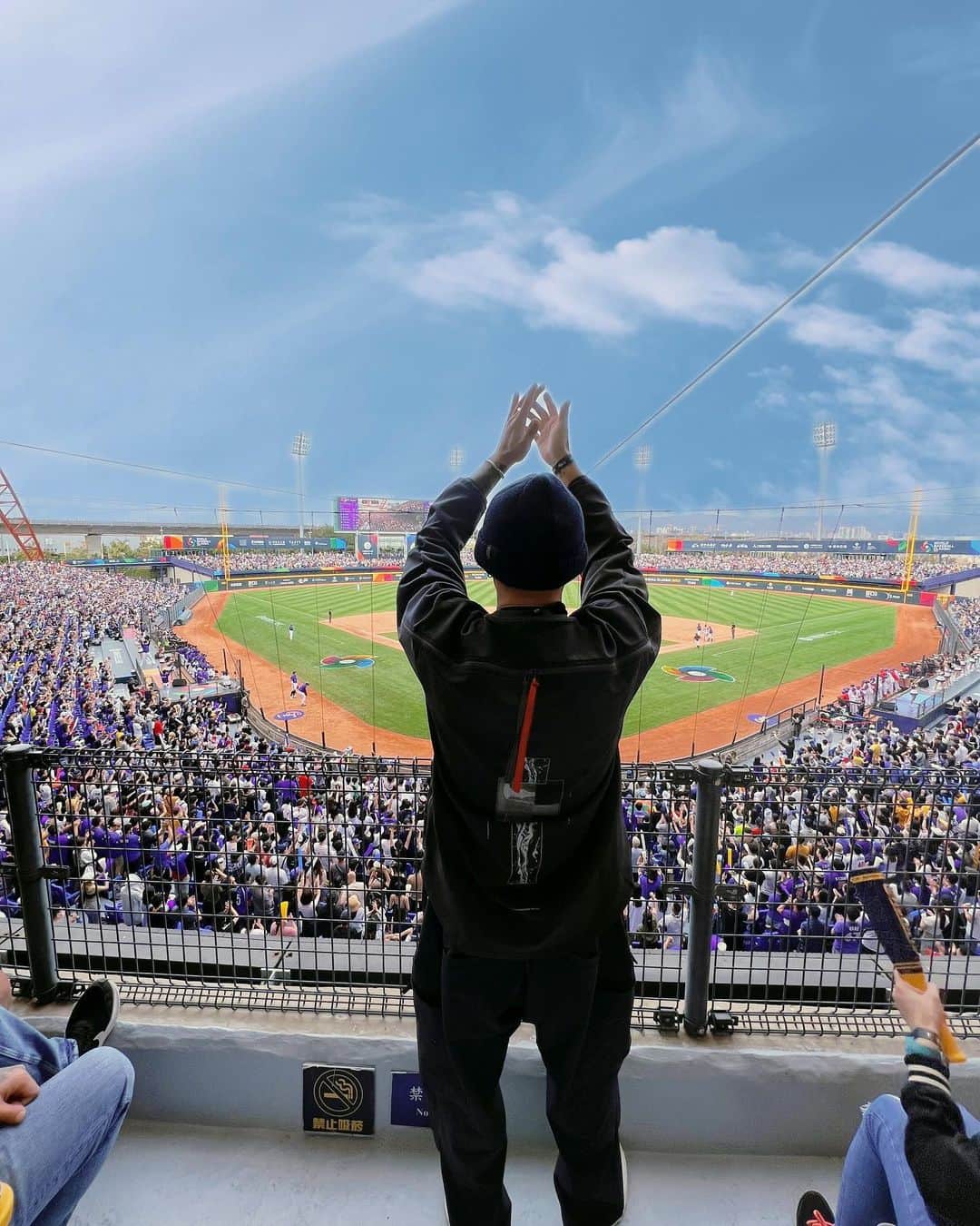 福田賢二のインスタグラム：「謝謝中華隊 🫡🫡🫡🫡 #wbc」