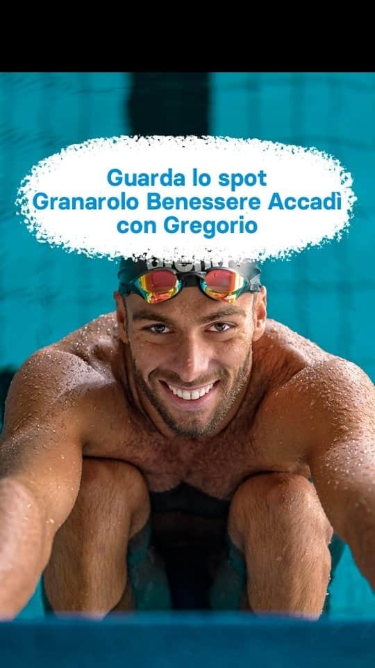 グレゴリオ・パルトリニエリのインスタグラム：「Pronti sul trampolino con @greg_palt, il nuovo testimonial dello spot Granarolo Benessere Accadì. Un tuffo alla scoperta di Granarolo Benessere e dei suoi prodotti senza lattosio!  #GranaroloBenessere #Accadì #SenzaLattosio #GregorioPaltrinieri」