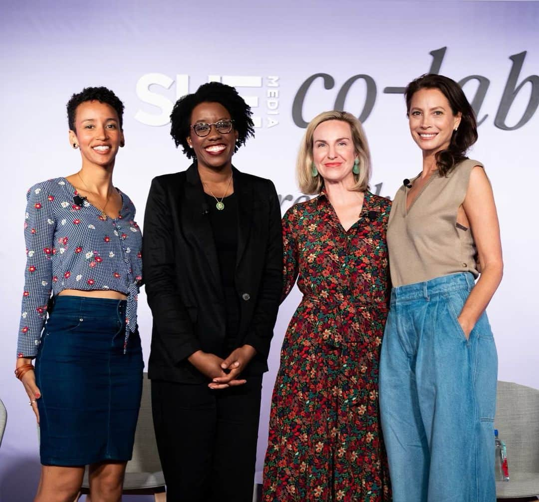 クリスティー・ターリントンのインスタグラム：「Thanks @shemedia for the opportunity to elevate this timely conversation! Maternal Health does Matter! Can’t think of better partners to join me in Austin @sxsw than these incredible advocates and leaders @laurenunderwood @latona.giwa and @eramshaw. @everymomcounts @birthmarkdoulas @19thnews #givingbirthinamerica 🧡💪」