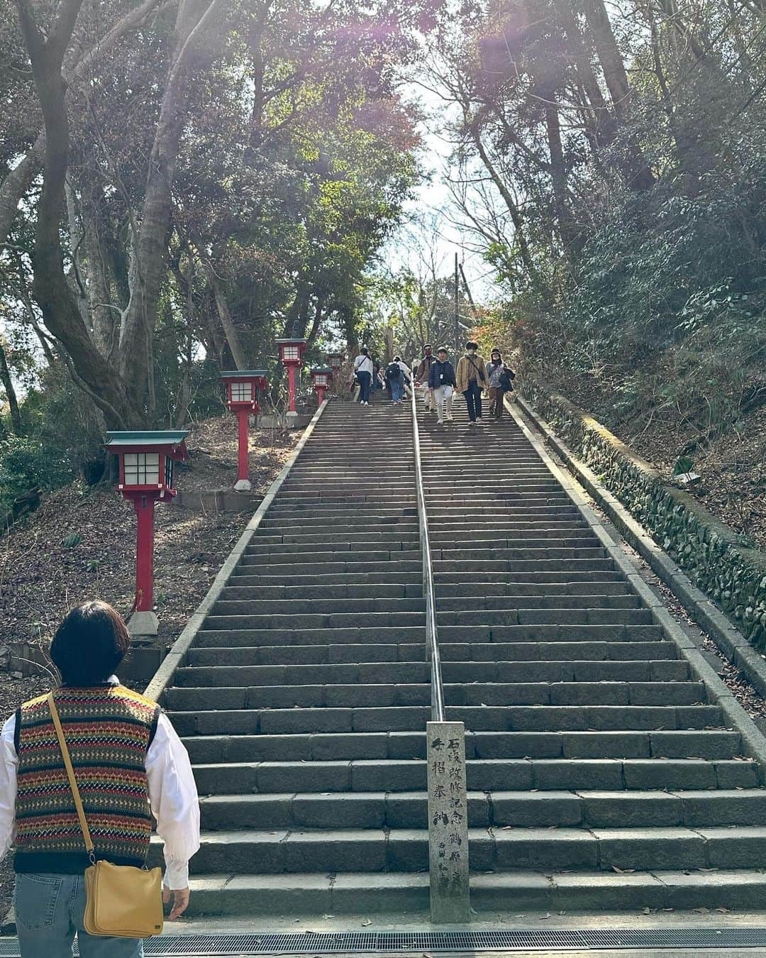 藤波朱理のインスタグラム：「趣味登山への第一歩⛰ #目痒い#くしゃみ止まらん」