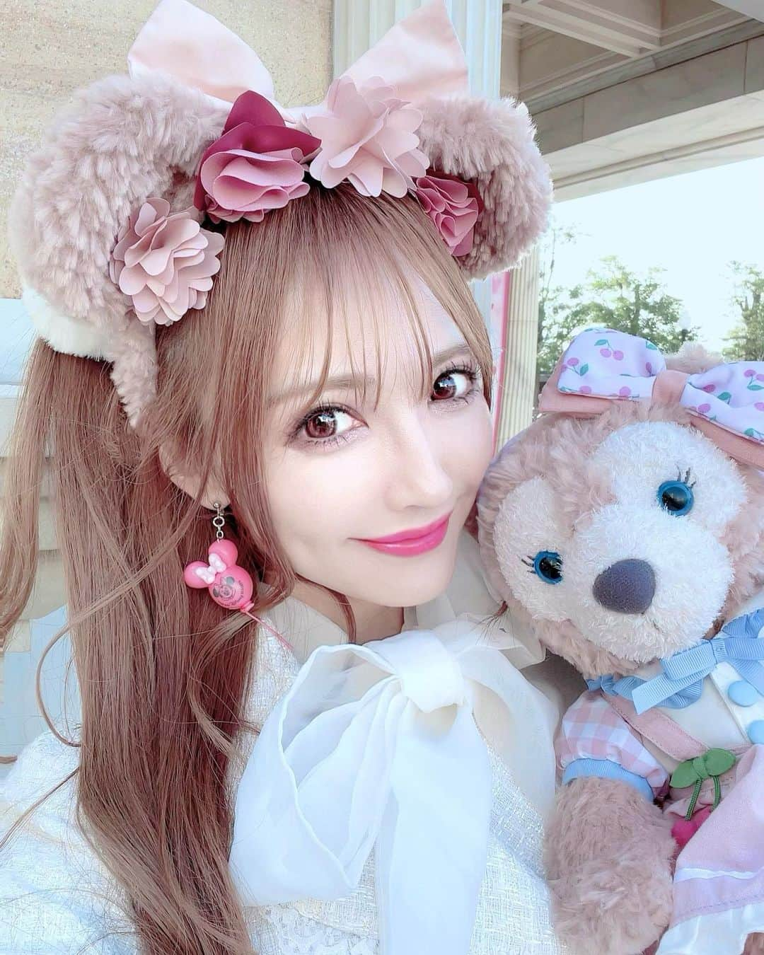 寿リリカさんのインスタグラム写真 - (寿リリカInstagram)「♡ しぇり〜🧸🎀🌸 ♡ #ディズニーシー #シー #ダッフィーフレンズ #シェリーメイ #シェリーメイコーデ #シェリーメイバウンド #シェリーメイグッズ #シェリーメイコスチューム #シェリーメイカチューシャ #ディズニー #ディズニーカチューシャ #インパ #disneysea」3月12日 21時57分 - ririkakotobuki