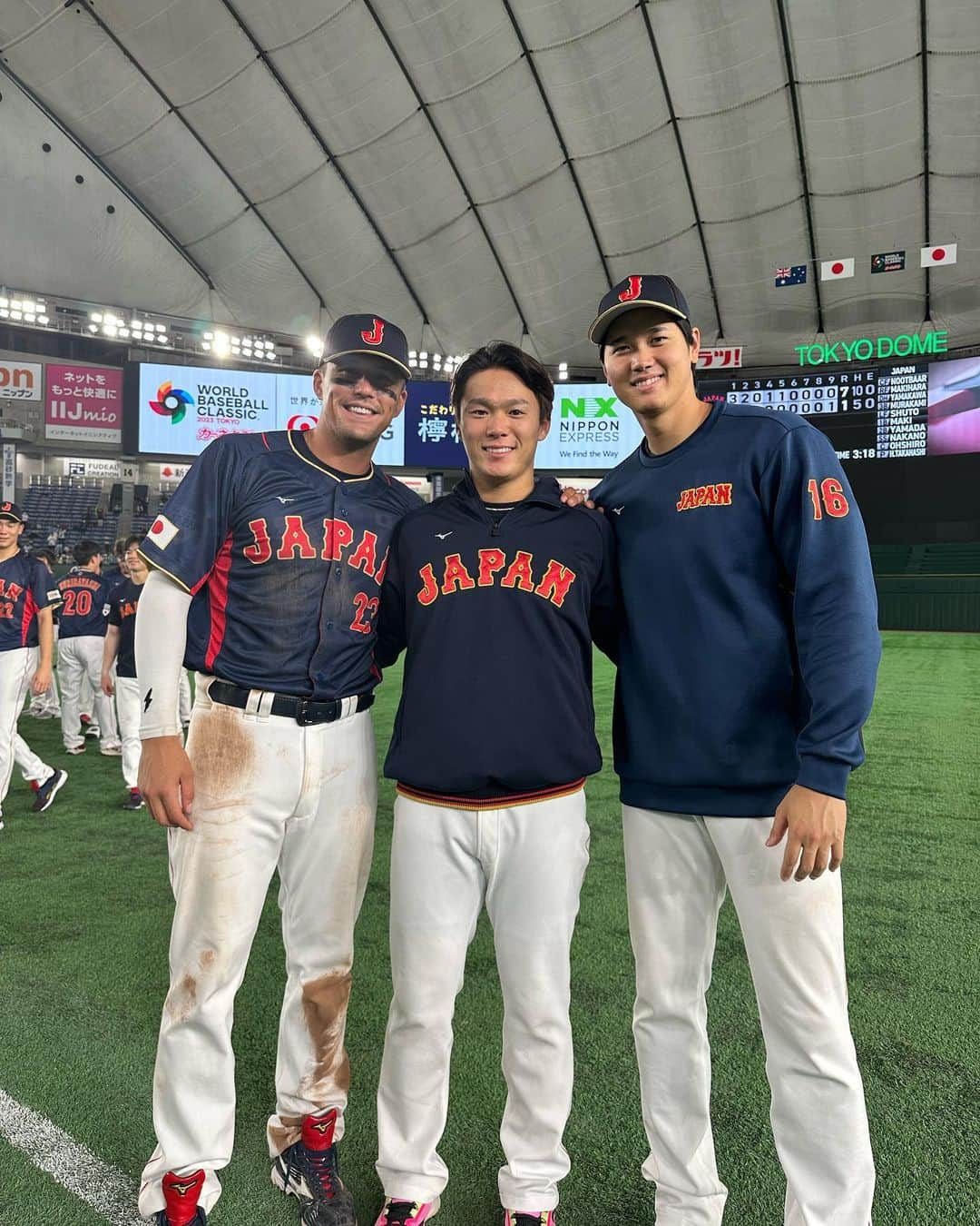 山本由伸のインスタグラム：「予選通過！ 応援ありがとうございました！ 最高です🇯🇵🔥 #大谷翔平 #ヌートバー」