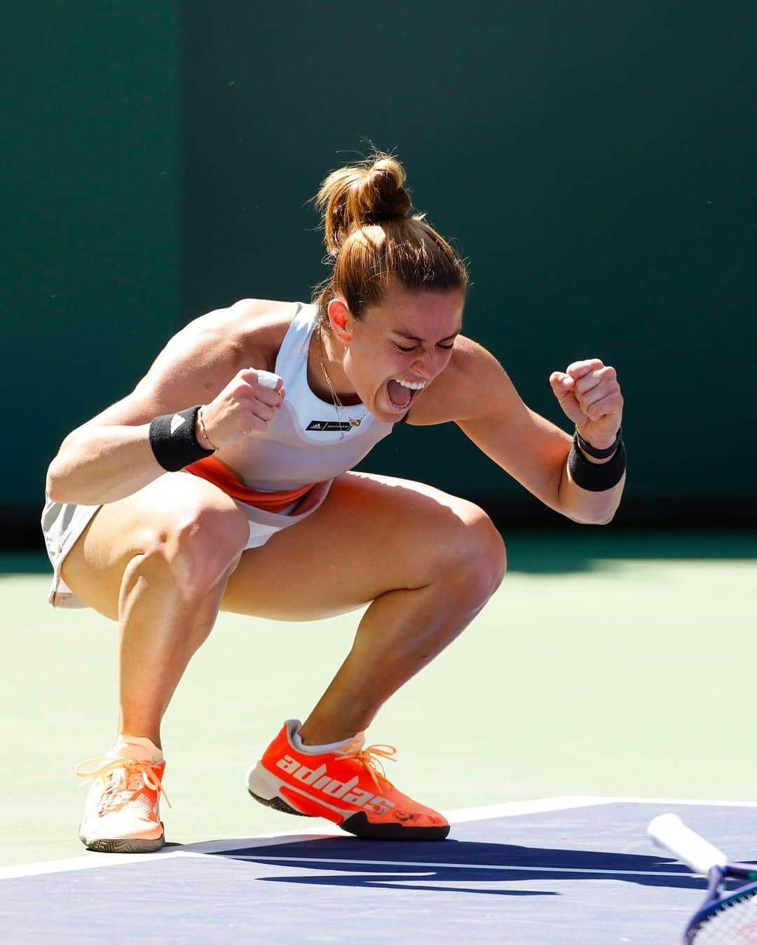 マリア・サッカリさんのインスタグラム写真 - (マリア・サッカリInstagram)「The thrill of victory 🙌  #TennisParadise」3月13日 5時59分 - mariasakkari