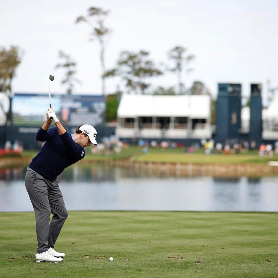 パトリック・キャントレーのインスタグラム：「@theplayerschamp is always a test.  Time for an off week. I’ll be back at it @dellmatchplay !」