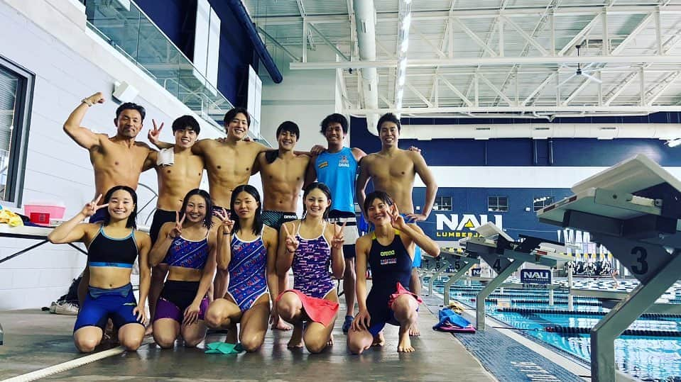 瀬戸大也のインスタグラム：「🇺🇸🏜🏊‍♂️ . . . . . . 約1ヶ月のアメリカ&高地トレーニングが無事終わりました！ 良いトレーニングが詰めました。 今から日本に帰ります🇯🇵  @charisandco @waxtriplex.jp  #名岐不動産　#にゃんこ大戦争 @surluster_sports @dclinic_plus」