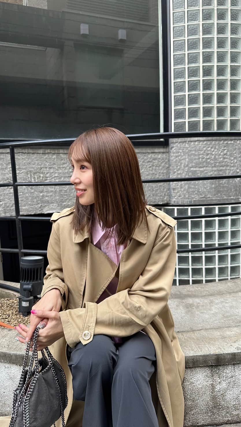 福長優のインスタグラム：「🌸🌸 髪の毛つるんつるん。  水素トリートメントやりに行ったらさ、 自分の髪ぢゃないみたいになった😇すご！  これは保つのが大事なんだよね‼︎ 頑張るっ💪🏼  #水素トリートメント#つやつや #つるんつるん」