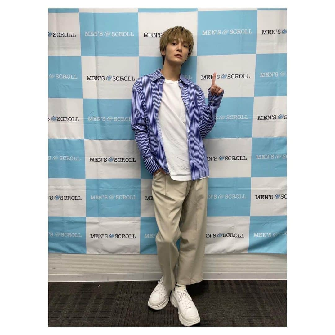 上田堪大さんのインスタグラム写真 - (上田堪大Instagram)「#上田堪大 #2023 #カレンダー #発売記念イベント #in #京都 #東京 #お渡し会 #ありがとうございました #めちゃくちゃ楽しかった #幸せ  衣装 @alwaysoutofstock  @mirror9official  @glamb_official  @kohslickcurro   hairmake @hikaru.leo  #thanks」3月13日 12時19分 - kandai_1021