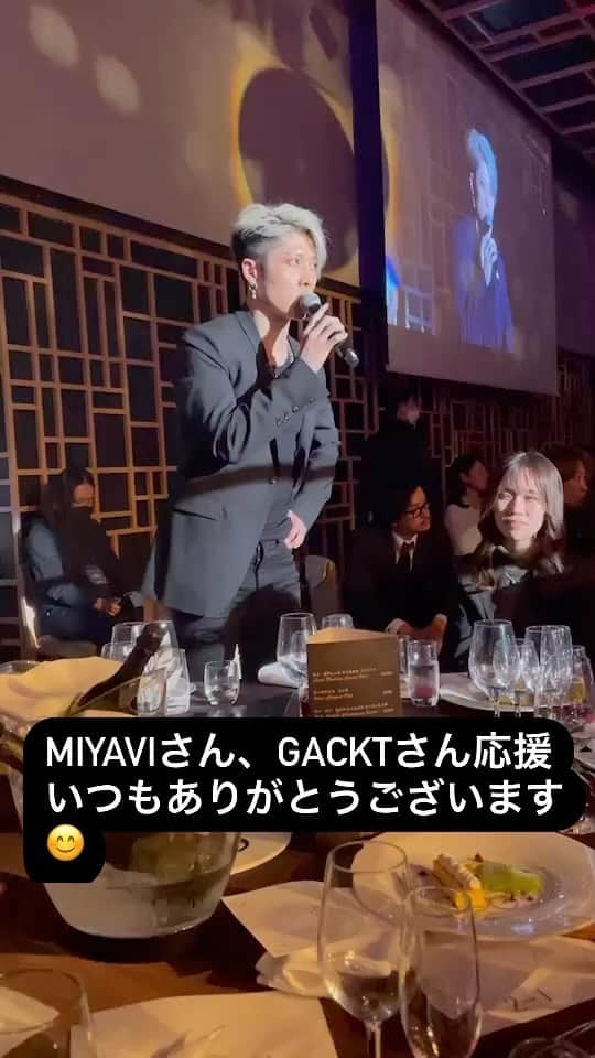 小比類巻貴之のインスタグラム：「@gackt @miyavi_ishihara」