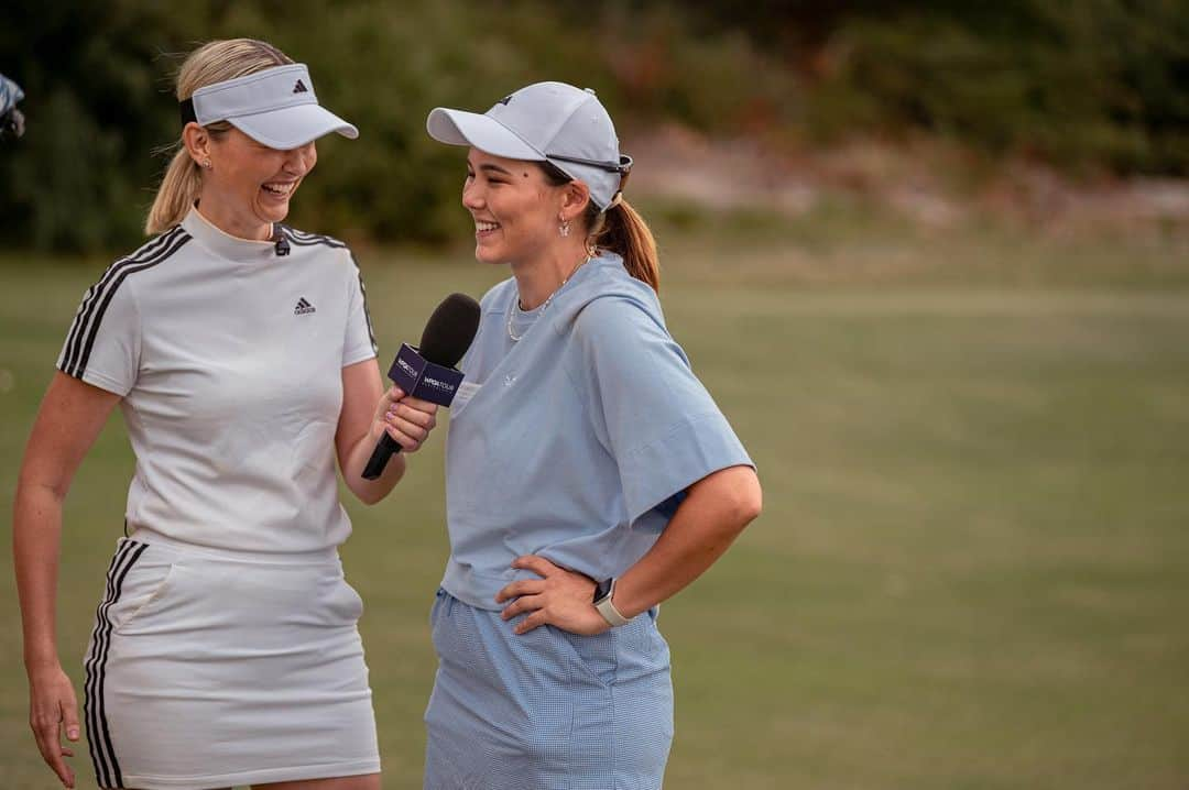 八巻セイラのインスタグラム：「Throw back to Day 2 at my favorite tournament⛳️ @athena_golf   Got into the finals but didn’t play as well as @gracelennon_golf 😌  Congrats to you champ! 🏆🙌  Thank you to all the girls that made this week so special 😘  #athena2023 #wpga  #golfaustralia  #adidas  #adidasgolf  #新日本住設」