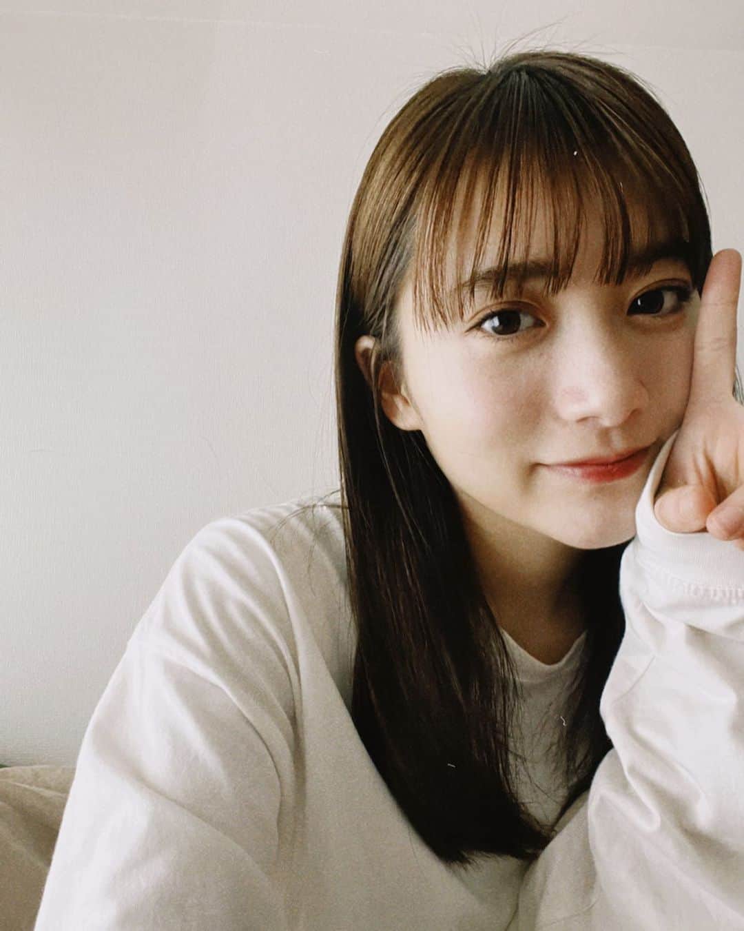 福田愛依さんのインスタグラム写真 - (福田愛依Instagram)「前髪伸びるのって早いよね☺︎」3月13日 18時19分 - meii_cheer