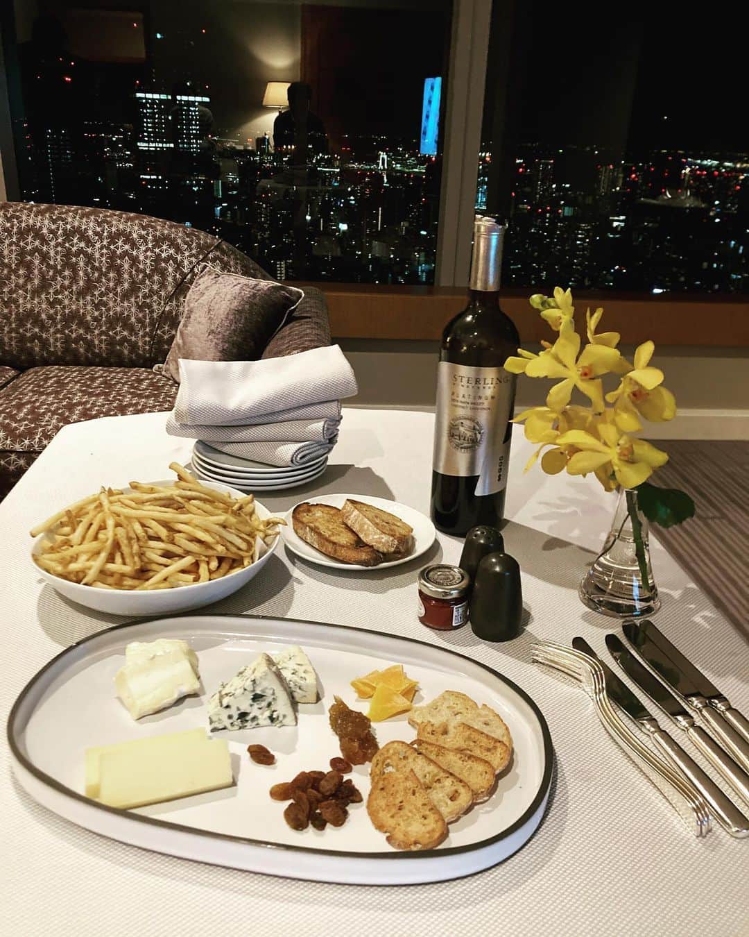 富岡晃一郎のインスタグラム：「#細ポテト大好き人間」