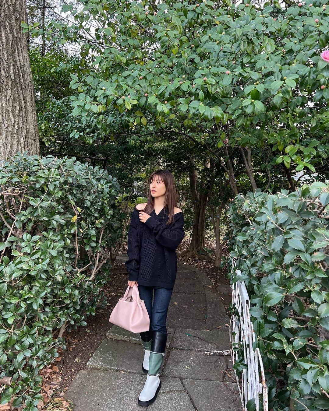 瀧本美織のインスタグラム：「春…🤤🌸   #私服」