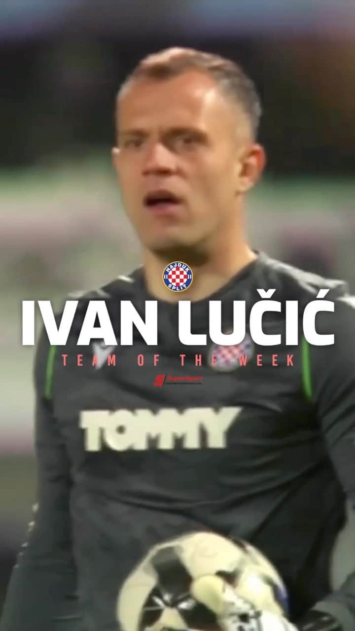 イヴァン・ルチッチのインスタグラム：「Lučić x TEAM of the WEEK 😎  Ivan Lučić with his clean sheet into the TotW. 🙌🏼  Well done, Ivan!👊🏼🧤 #germania #germaniasport」