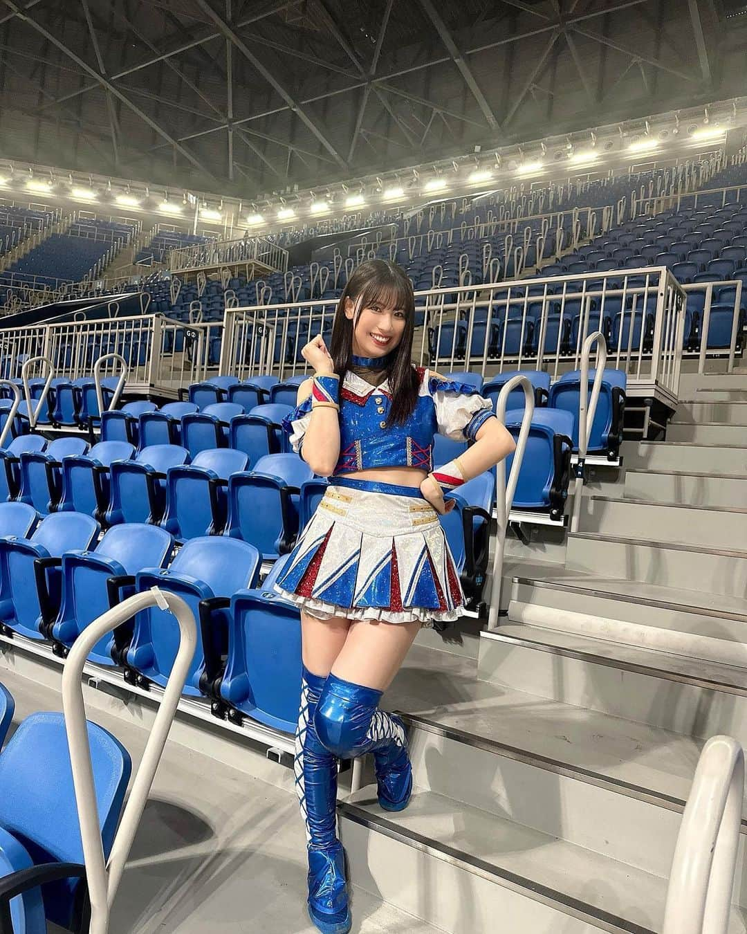 荒井優希さんのインスタグラム写真 - (荒井優希Instagram)「有明コロシアム大会まで残り5日🇫🇷💙  #tjpw #東京女子プロレス #prowrestling」3月13日 21時41分 - araiyuki57