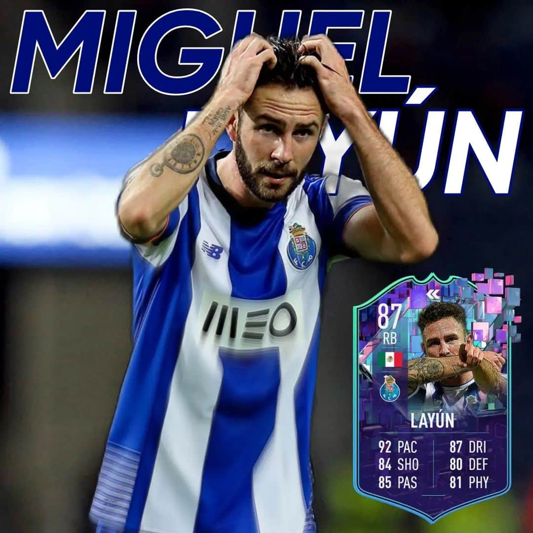 ミゲル・ラジュンのインスタグラム：「Flashback 🔙 Miguel Layún 💙🐉  #FCPorto #DragõesJuntos #NaçãoPorto #Nascidosparavencer」