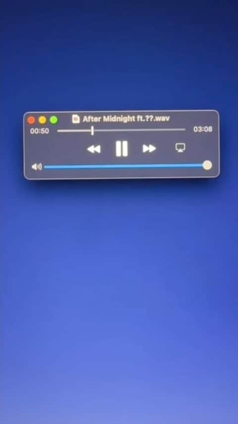 のインスタグラム：「After Midnight feat. ??  Out Thursday」