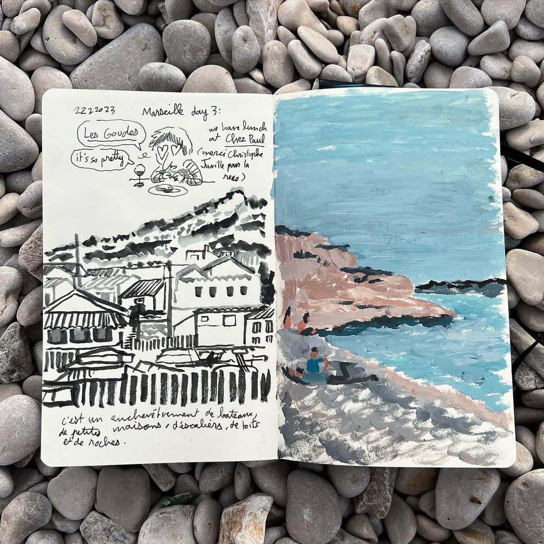 Jean Jullienさんのインスタグラム写真 - (Jean JullienInstagram)「I spent 5 days in Marseille for a new project, and I want to go back!」3月14日 1時27分 - jean_jullien