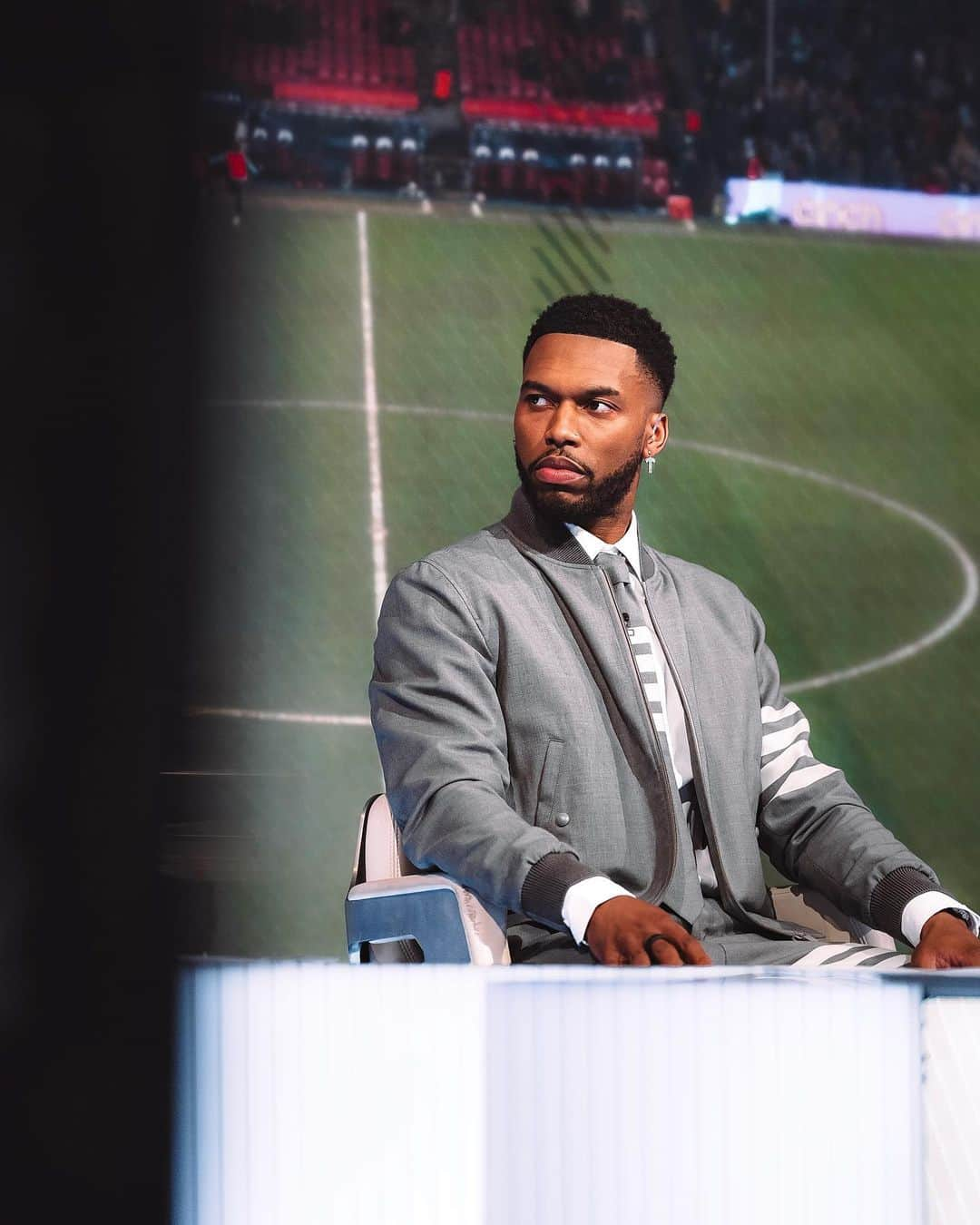 ダニエル・スタリッジさんのインスタグラム写真 - (ダニエル・スタリッジInstagram)「Good vibes spending the day on set @skysports   Champions league content dropping tomorrow 😎🙌🏾  📸 @davidt.ii」3月14日 3時45分 - danielsturridge