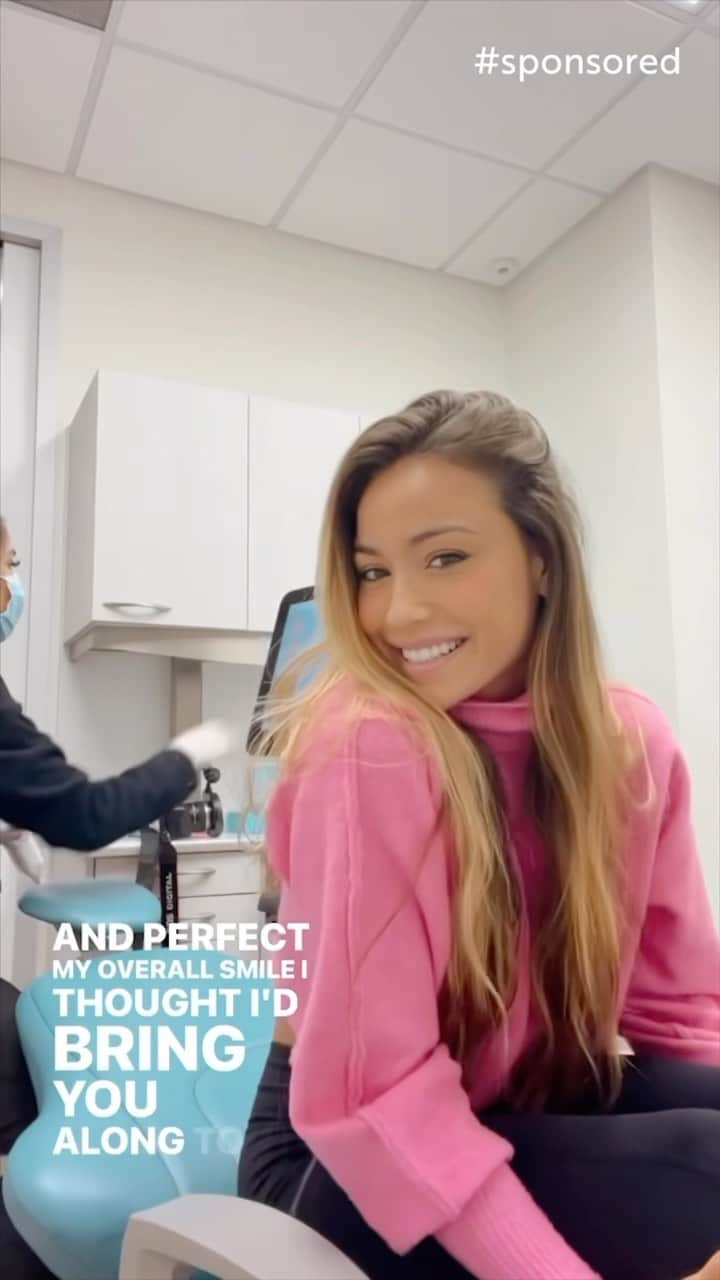 ティア・ブランコのインスタグラム：「I am so pumped to start my journey with Spark™ Aligners and begin perfecting my smile! Spark aligners made this process so easy & doable! I’ve already been wearing the aligners for about a week and it’s been a seamless transition adding the aligners into my routine! My orthodontist said that pregnancy may help my teeth move faster, so I’m excited to start seeing these improvements!   *Data on file  #MySparkStory #SparkAligners #Sponsored #MyTrueSmile   Paid Sponsorship by Spark Aligners - all opinions are my own.  Rx Only. Single patient use. Always consult your orthodontist. Follow the instructions for use/product label information including warning and precautions.  Patient results may vary.」