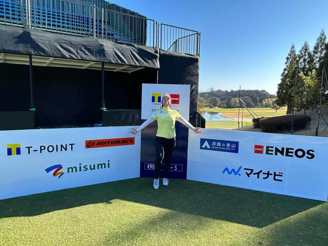 平井亜実のインスタグラム：「2023年　開幕  #LPGA#jlpga#tポイントレディース#エネオス#鹿児島#鹿児島高牧カントリークラブ#開幕#2023年#ゴルフ#ゴルフ女子#かっ飛びゴルフ塾」