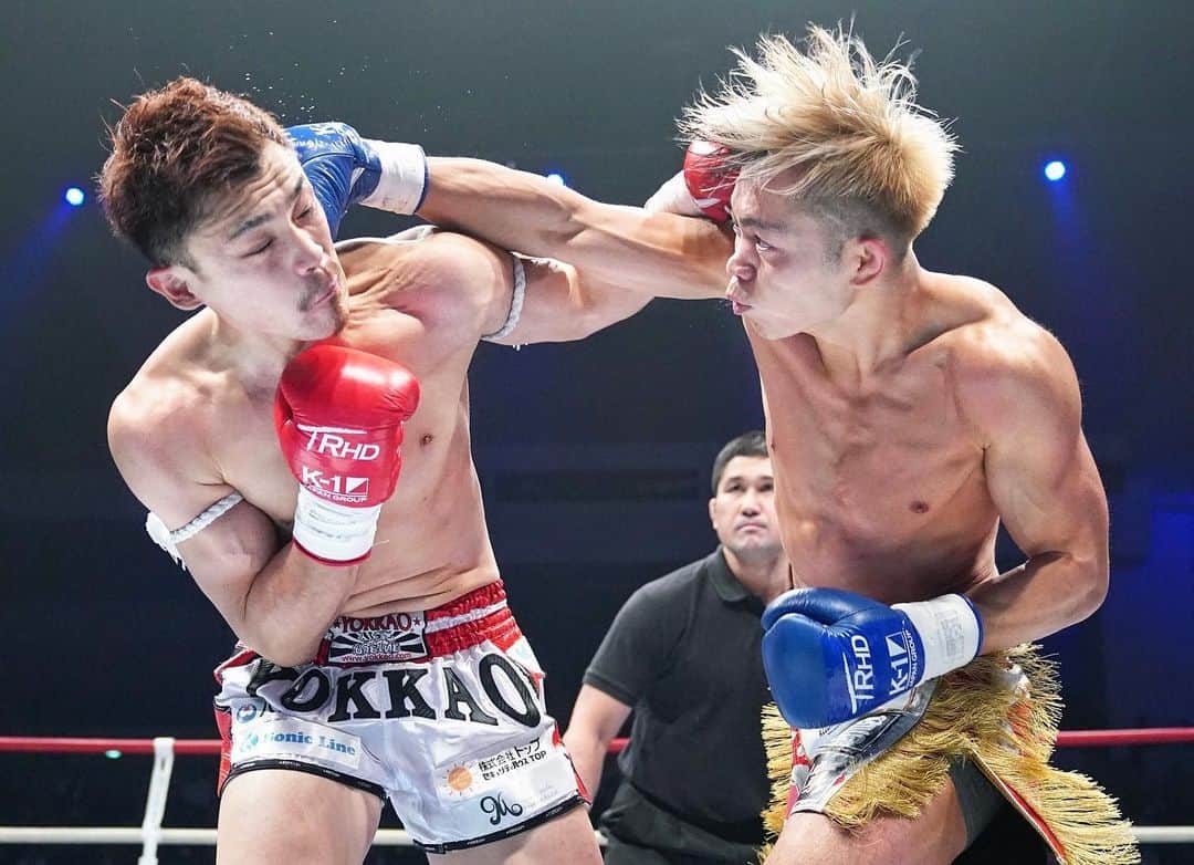 不可思のインスタグラム：「哲也さんの持ってるベルトは、 今年の終わりまでに俺が獲る #k1wgp」