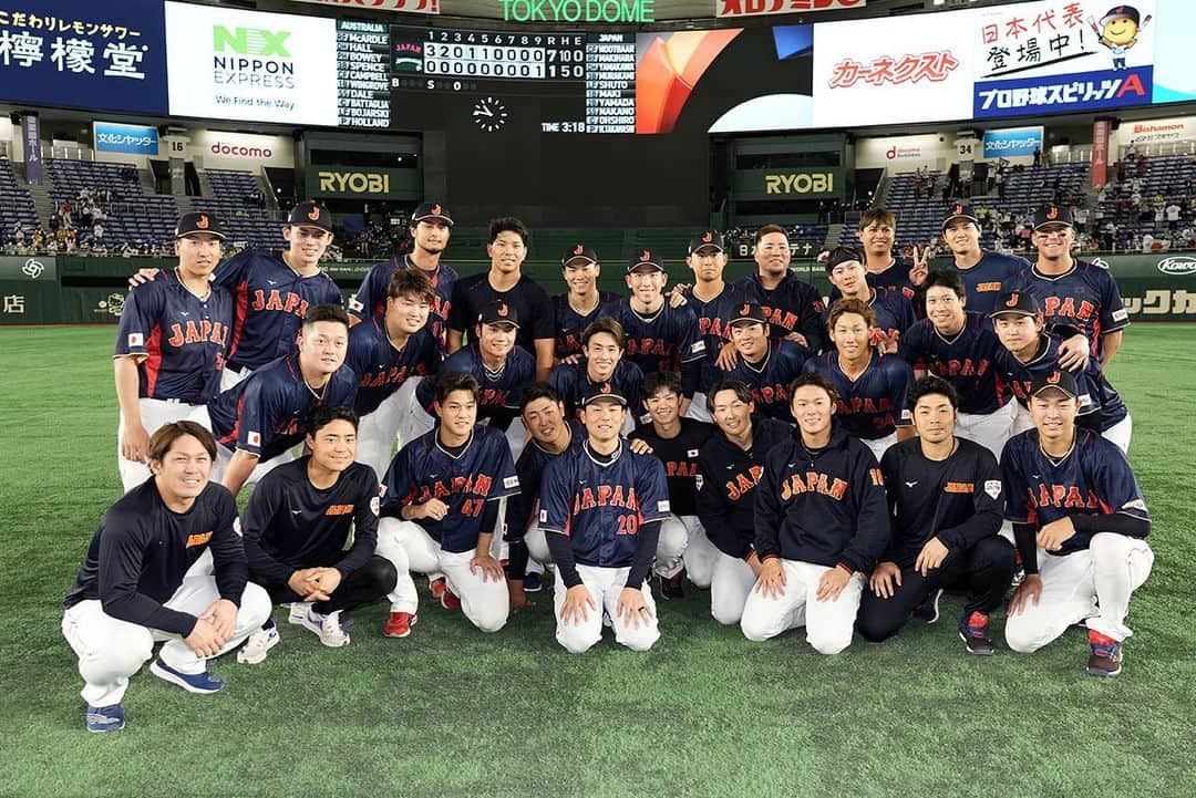 のインスタグラム：「「2023 WORLD BASEBALL CLASSIC™」に出場している日本代表「侍ジャパン」の出場選手に変更がありますのでお知らせ致します。  【出場登録抹消】 　20 栗林良吏 選手（投手）  【出場選手登録】 　63 山﨑颯一郎 選手（投手）  https://www.japan-baseball.jp/jp/news/press/20230314_1.html  #侍ジャパン #WorldBaseballClassic #栗林良吏 #山﨑颯一郎」