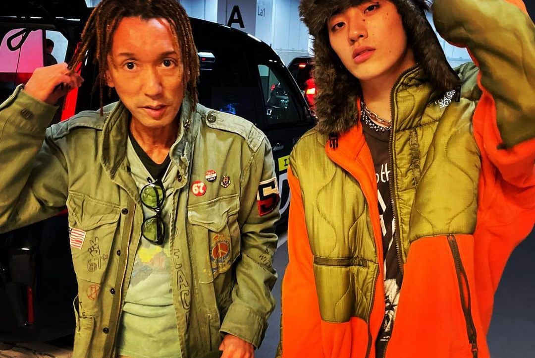 BOBBYさんのインスタグラム写真 - (BOBBYInstagram)「💥LUX GANG🔫🔫🔫で〜す みなさ〜ん　応援ありがとう🙏 💚💚💚💚💚💚💚💚💚💚  @segasammy_lux  @dleague_official  @candoo5827  @taki_kojima_official  @kanau_sslux  @hinata_sslux  @nosuke_good  @kentaro_abe1993  @kurashou_sslux  @koody_sslux  @raara__sslux  @kohamikk_maririn」3月14日 14時43分 - jsb_bobby_official