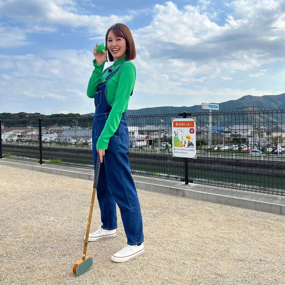 岩野理沙さんのインスタグラム写真 - (岩野理沙Instagram)「てくてくさいき散歩 いわのりとゆうきが おじゃましま～す🤗  過去の放送は CTSのYouTubeチャンネルで 見ることができます🥰  二回目の放送は 新女島・中の島地区を てくてくしてきました(*^^*)  グランドゴルフも体験してきましたよ😌二人のスコアは、、、！？♥️  炙樂で美味しい料理もたべました😍  🐤🐤🐤  #てくてくさいき散歩　#おじゃましまーす　#てくてく　#新女島　#中の島　#佐伯　#グランドゴルフ　#ゴルフ　 #炙樂　#皆さん良い表情　#晴れ　#大分県」3月14日 15時28分 - risaiwano