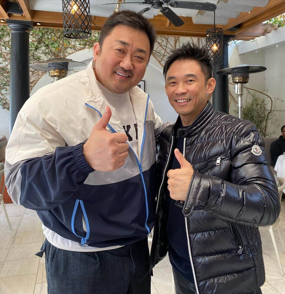 ジェームズ・ワンさんのインスタグラム写真 - (ジェームズ・ワンInstagram)「Hanging out with the man, @donlee. Great guy and big fan of his work, looking to collab on future projects!」3月15日 3時26分 - creepypuppet