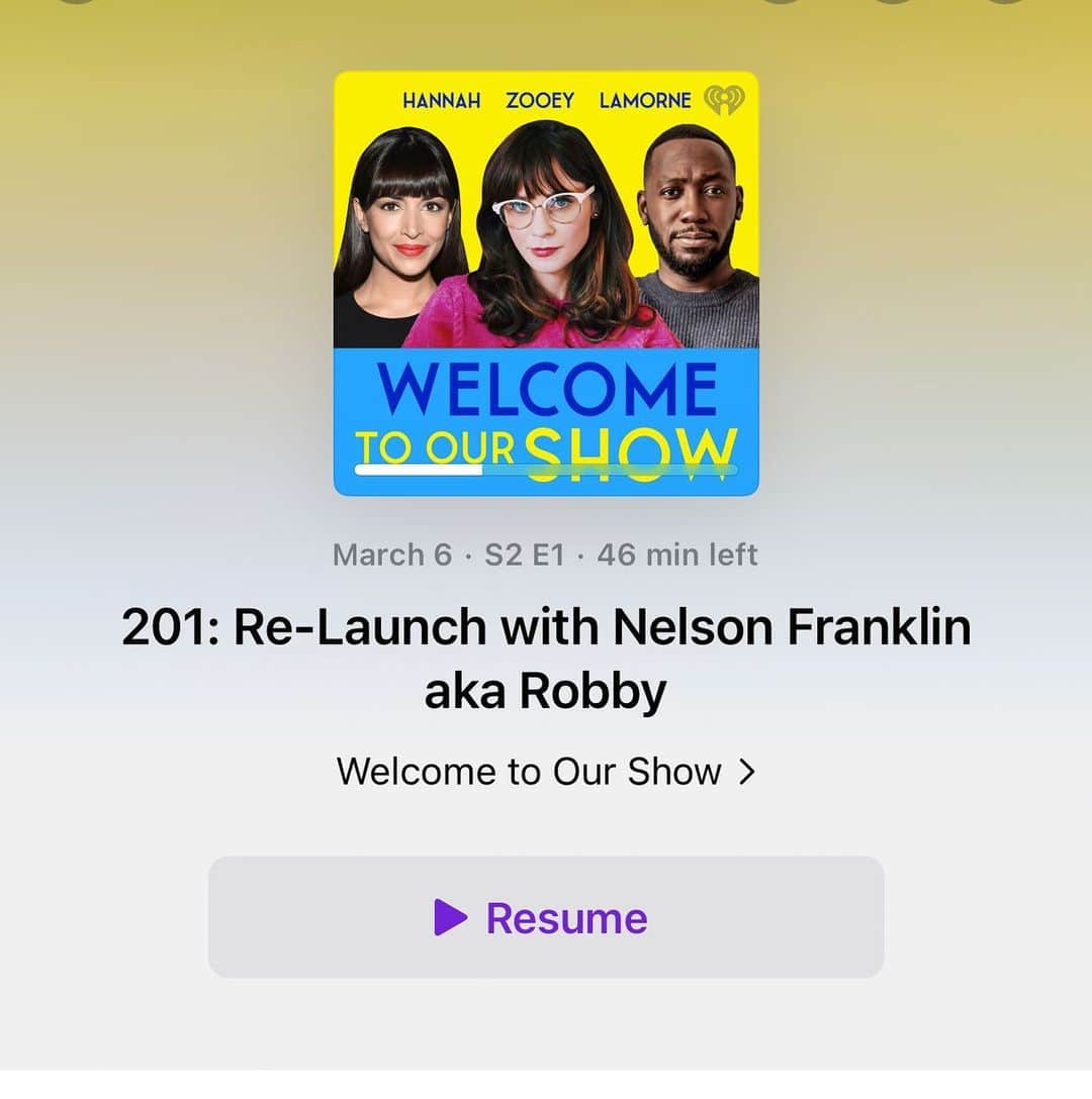ラモーネ・モリスのインスタグラム：「Aaaaaaaand We’re back!  @nelsonmodesquad is Robbie and he shares his nude stories with us!」