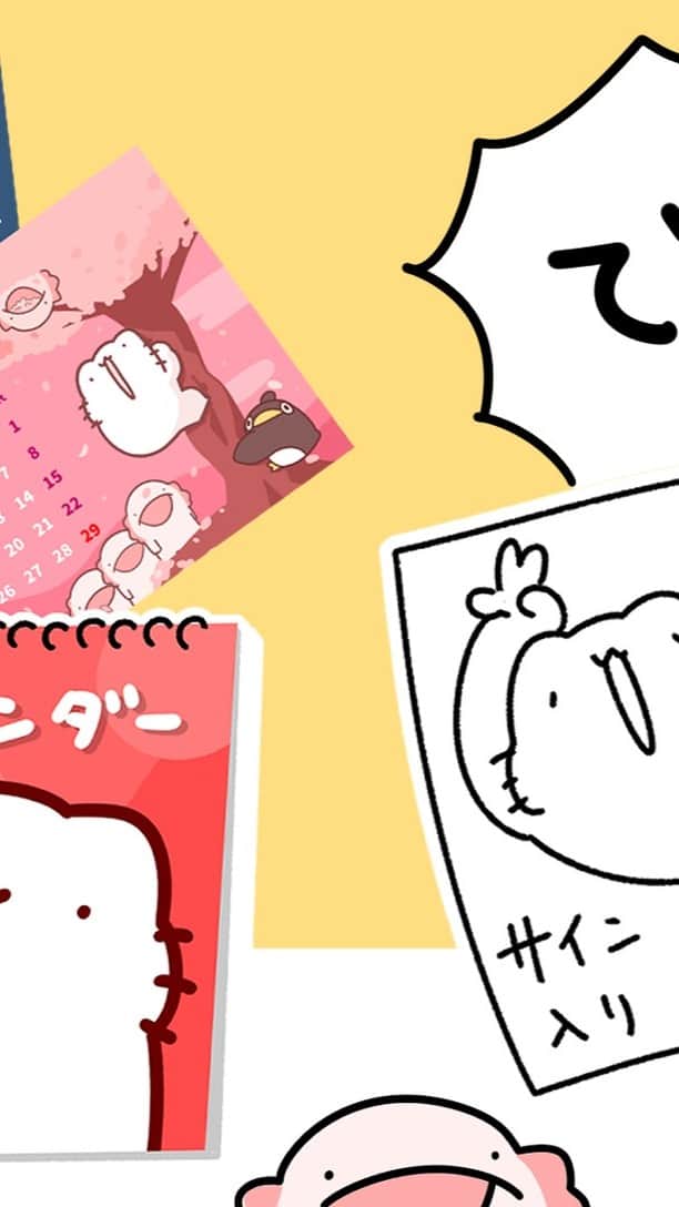 からめるのインスタグラム：「カレンダーとサイン本がでました https://karameru-ya.com #からめる #illustration #anime」
