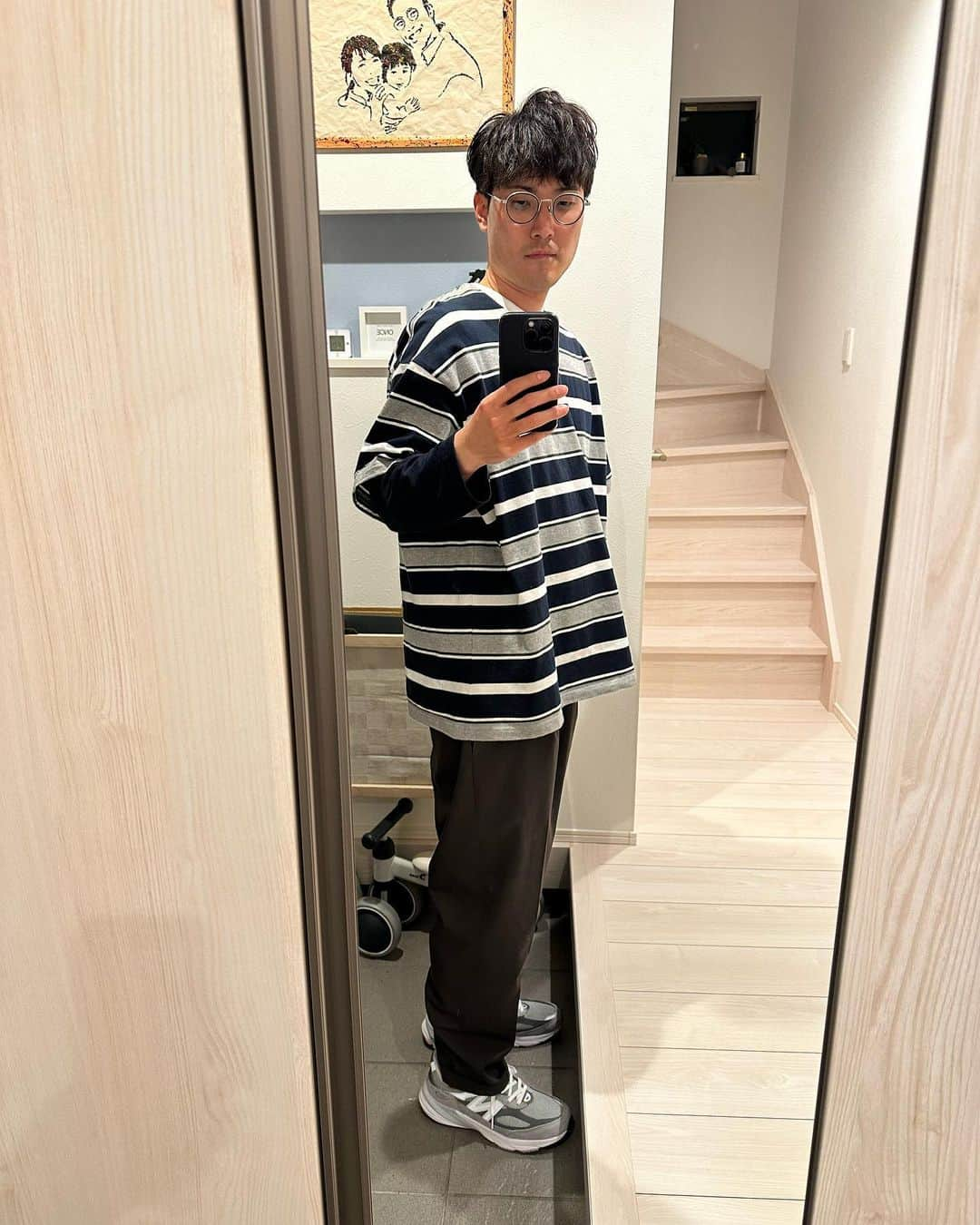 菊田竜大さんのインスタグラム写真 - (菊田竜大Instagram)「久々でございます。 相も変わらず服が好きです。  #freshservice  #urbs #zubon #newbalance  #m990gl6 #菊田コーデ」3月14日 21時02分 - hanaco_kikuta