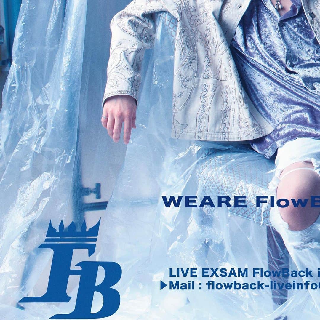 FlowBackのインスタグラム：「FlowBack Live Tour  - intersect- Coming soon .  #FlowBack #LiveTour #FBLiveTour2023_intersect」