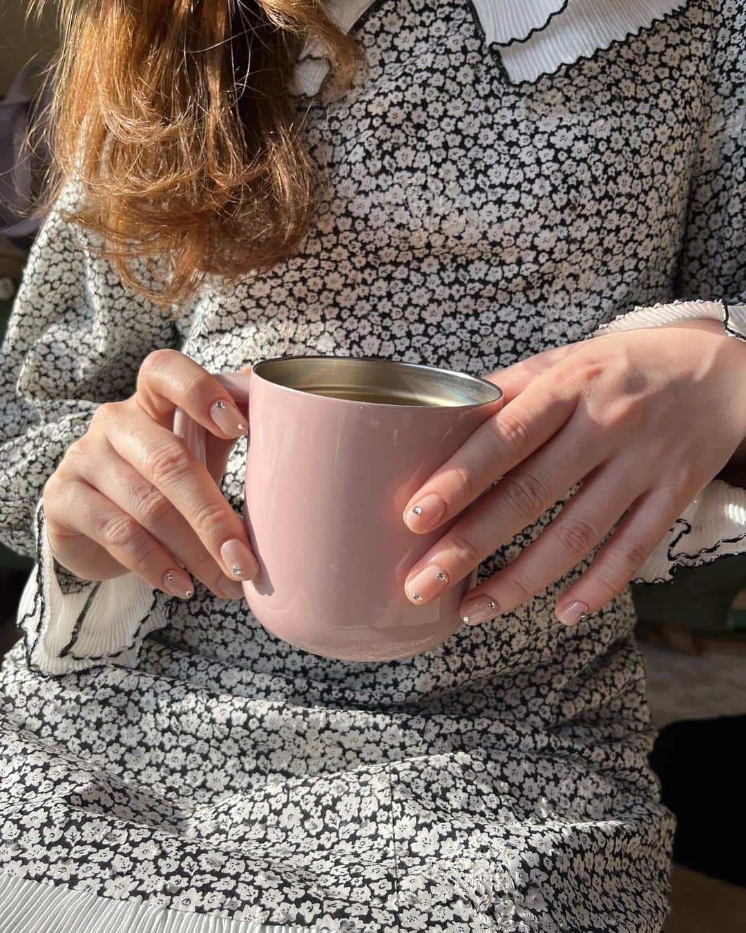 吉田菫さんのインスタグラム写真 - (吉田菫Instagram)「nail🍑🌸  #nail #spring #peachcolor #springnail」3月14日 22時23分 - sumiredooon1228