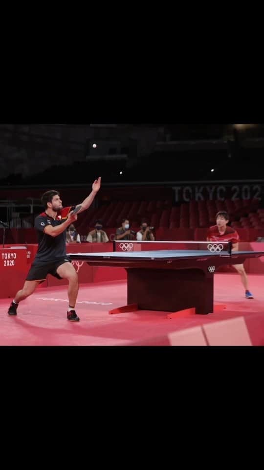 ドミトリ・オフチャロフのインスタグラム：「500 days until @paris2024 🇨🇵  #olympics #paris2024 #roadtoparis2024 #TeamD #tabletennis #athlete」