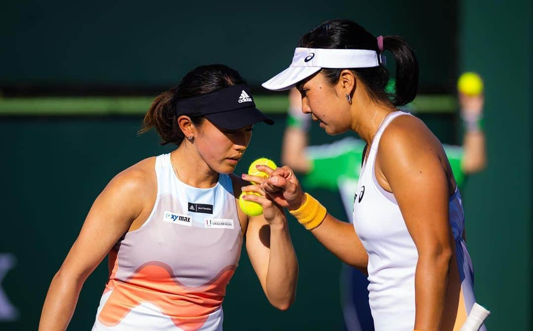 加藤未唯さんのインスタグラム写真 - (加藤未唯Instagram)「Tennis Paradise🌴 See you in the Quarters on Thursday @bnpparibasopen 😘❤️  2枚目なんかかっこよくない？😎 #tennisparadise #Indianwells #bnpparibasopen #california #adidas #adidaswomen #wilson #tennis」3月15日 13時45分 - miyukato1121