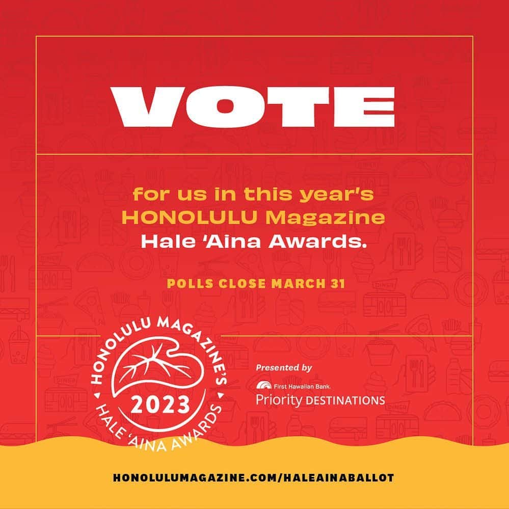 のインスタグラム：「Ciao! ☑️📝 Please Vote for @arancinokahala along with your favorites in the 2023 Hale Aina Awards as we also celebrate our 10th Birthday this year!  We humbly ask for your support for us in the categories of:  Best Italian 🇮🇹 Best Service  Best Outdoor Dining Best Tasting Menu  Voting will also enter you to win $250 in dining gift certificates from @honolulumag!   [ Ballot link in bio. Voting ends March 31, 2023 ]  Grazie Mille to everyone for the continued Aloha and the beautiful memories through the decade!  Mahalo! ♥️🤙🏽  #arancinokahala #arancino #haleainaawards #honolulumagazine #best #bestrestaurants #hawaii #honolulu #honolulumag #aloha #bestitalian #tastingmenu #outdoordining」