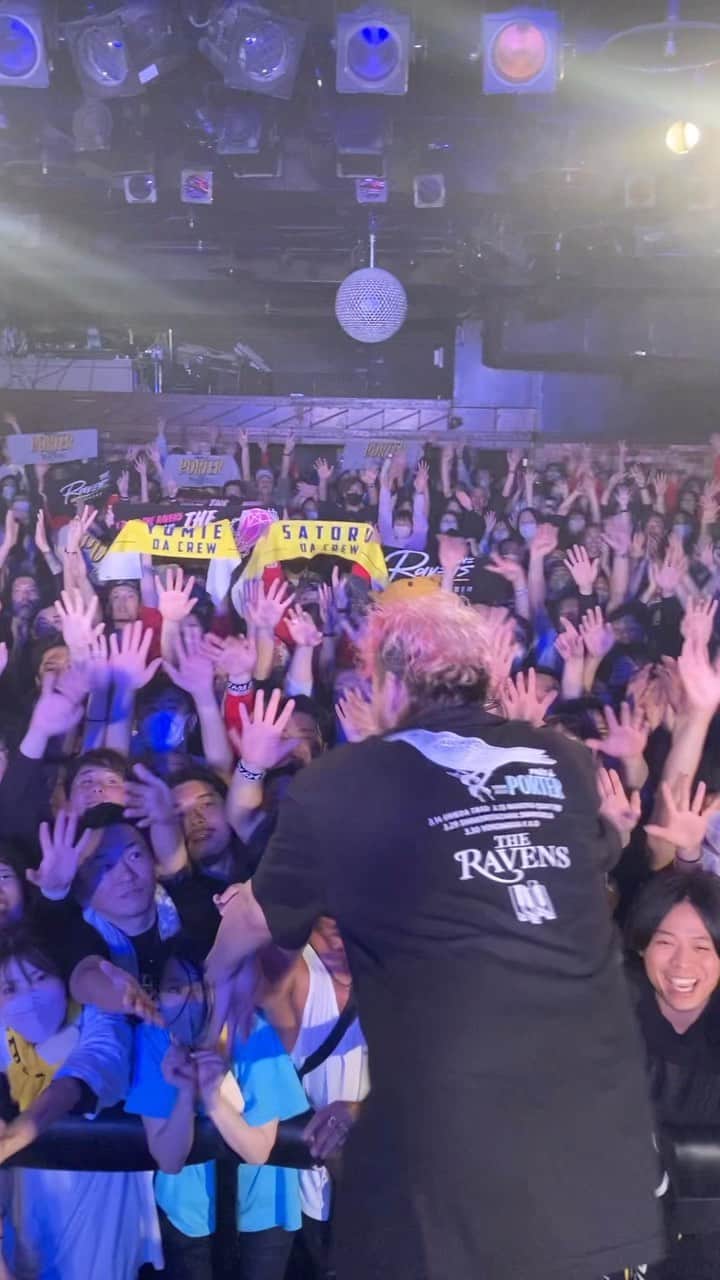 桜井誠のインスタグラム：「The Ravens２日目！名古屋！！ はいもう仕上がってます〜 横浜東京今から準備運動ヨロです」