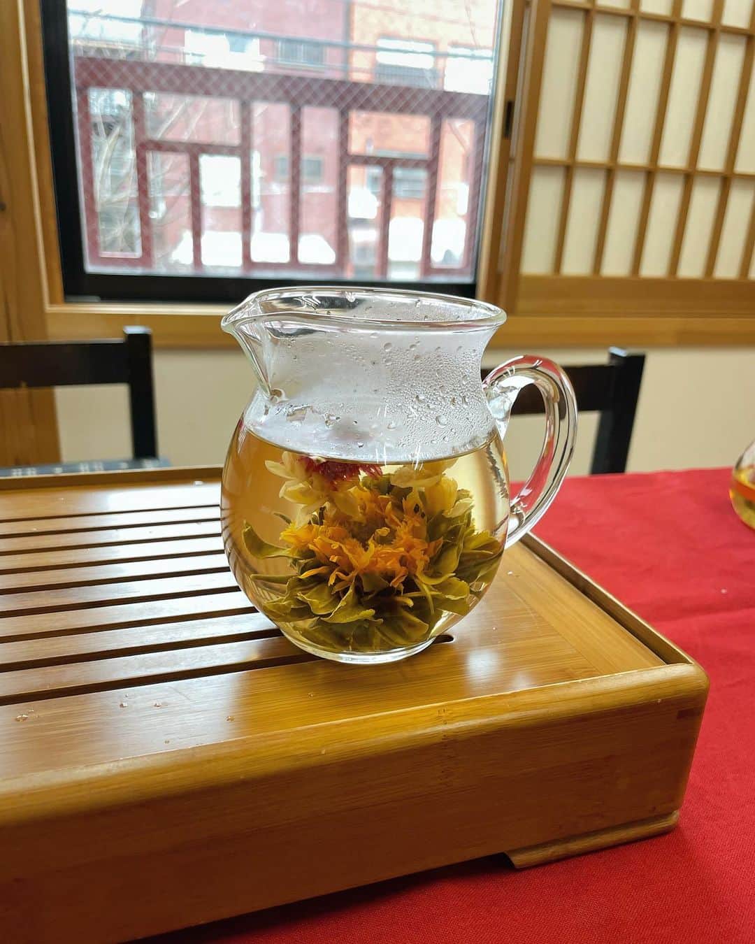 悠花さんのインスタグラム写真 - (悠花Instagram)「先週の悠花のナガサキ街音は【中国茶】についてインタビューさせて頂きました🫖 ・ 同じ葉っぱから出来たお茶なのに、 加熱や発酵の具合で全然違うものになるのが不思議だなと思いました☺︎ ・ どれも香りが良くて 本当に美味しかったです🤤🫶🏻 ・ お湯を淹れるとお花が咲くお茶を見せてもらったのですが、 とっても綺麗でした🌸♡ ・ ありがとうございました🥰🙏🏻 ・ #中国茶#中国茶体験#悠花のナガサキ街音#長崎#長崎県ホンダカーズ#ホンダ#nib#takeoff#悠花#松尾悠花#haruka#hair#make#fashion」3月15日 22時22分 - haruka_217_