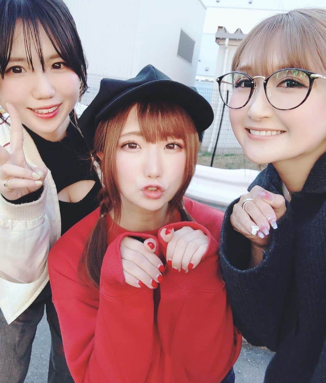 森本レオ子のインスタグラム：「桜らぎ子ポン🌸  #漫画パチンカー #収録」